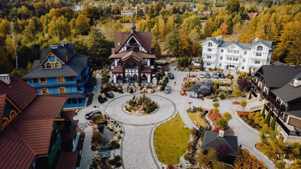 Dolina Wikingow 2-Poziomowy Apartament W Norweskiej Dolinie Z Dwoma Balkonami I Dostepem Do Strefy Wellness Szklarska Poreba Ngoại thất bức ảnh